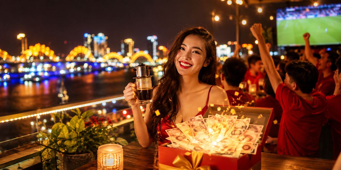Không khí casino và cá cược buổi tối tại Đà Nẵng – trải nghiệm 33win93 bên ly cà phê